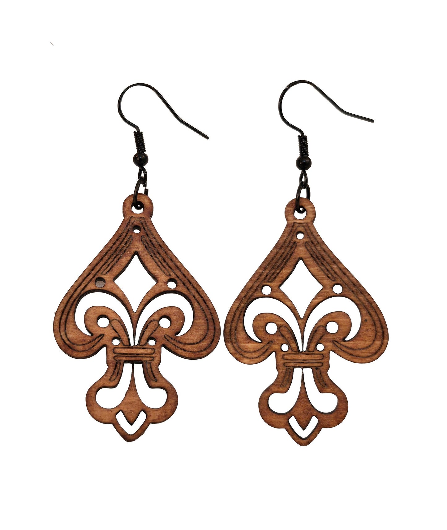Fleur de lis Earring