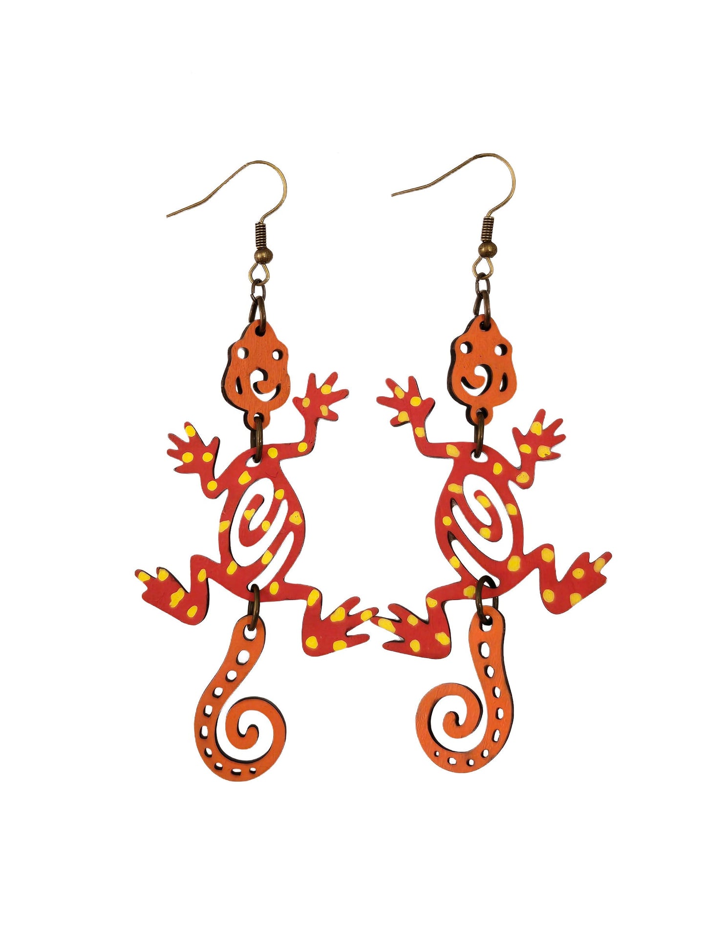 Lizard Dangle Earring