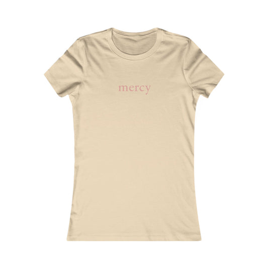 "mercy" Women's Tee — Inspirational Graphic T-Shirt