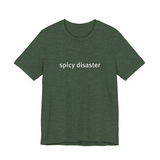 Neurospicy Collection T-Shirt — 'spicy disaster' Graphic Tee
