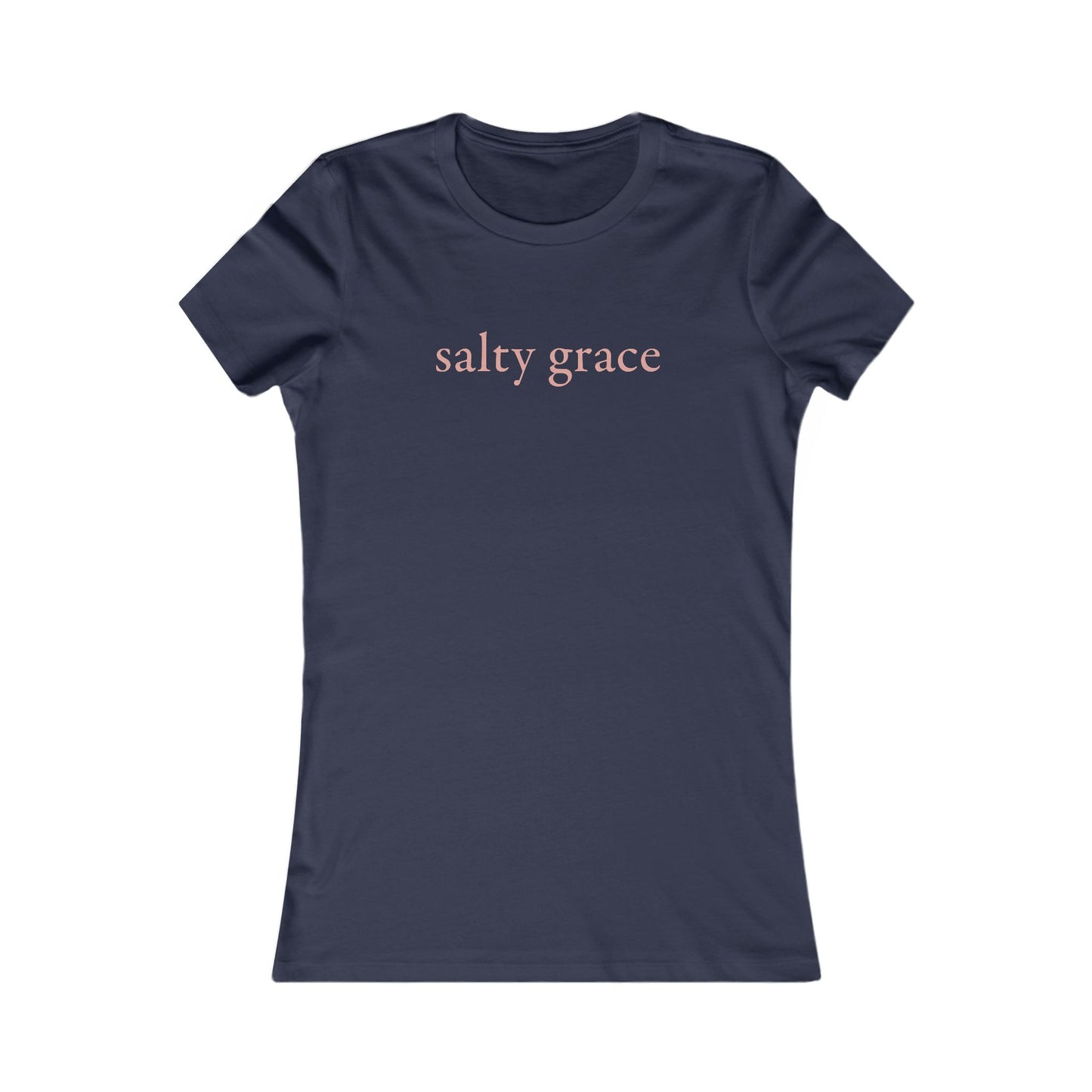 Salty Grace Women's Tee — Coastal-Inspired Casual Shirt