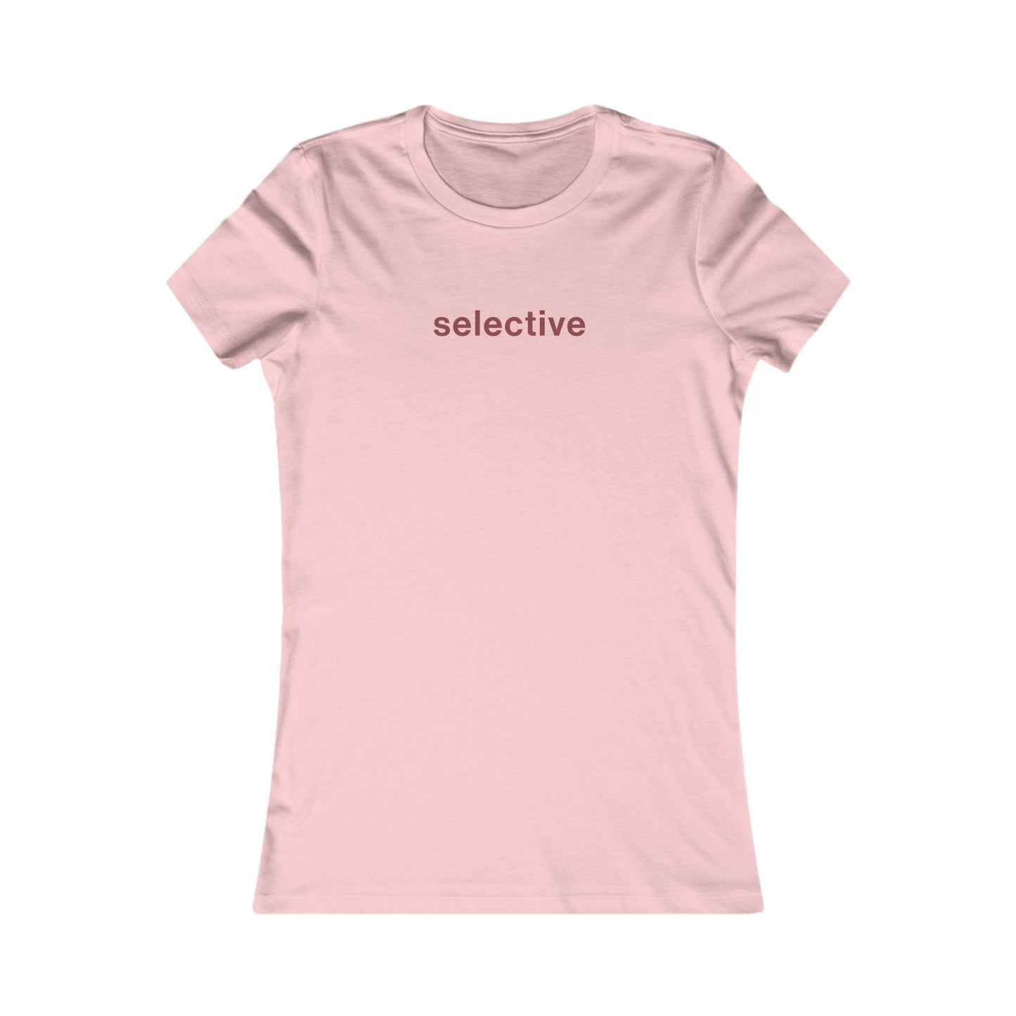 Selective Valentine’s Day Tee for Singles — Women's Casual Graphic T-Shirt