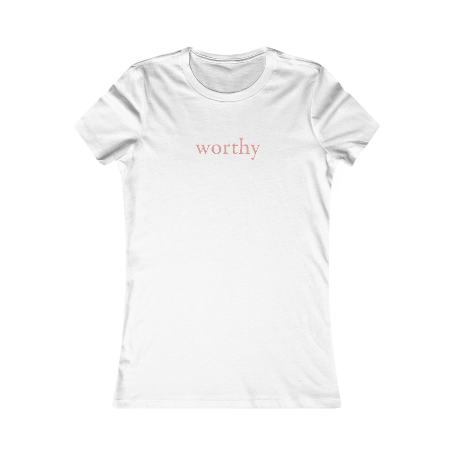 Worthy Women's Tee — Coastal-Inspired Casual Shirt