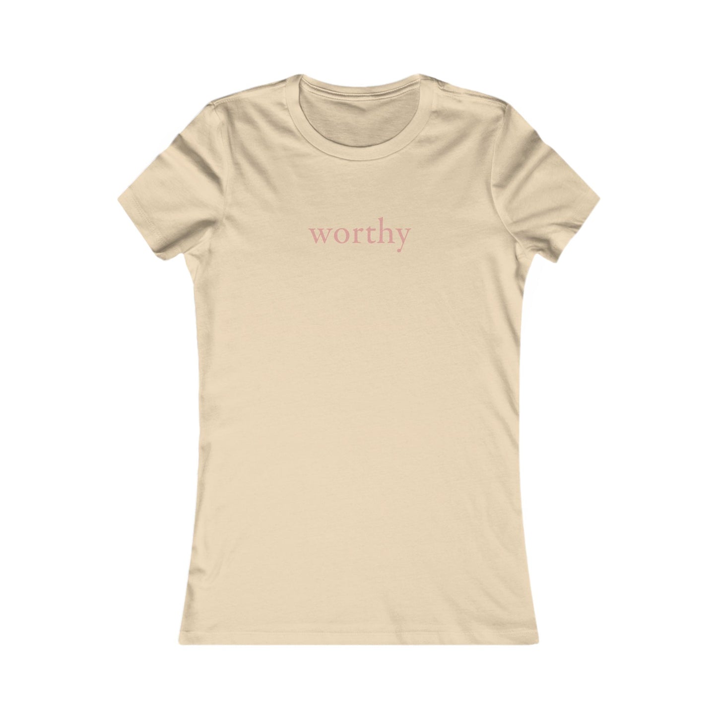 Worthy Women's Tee — Coastal-Inspired Casual Shirt