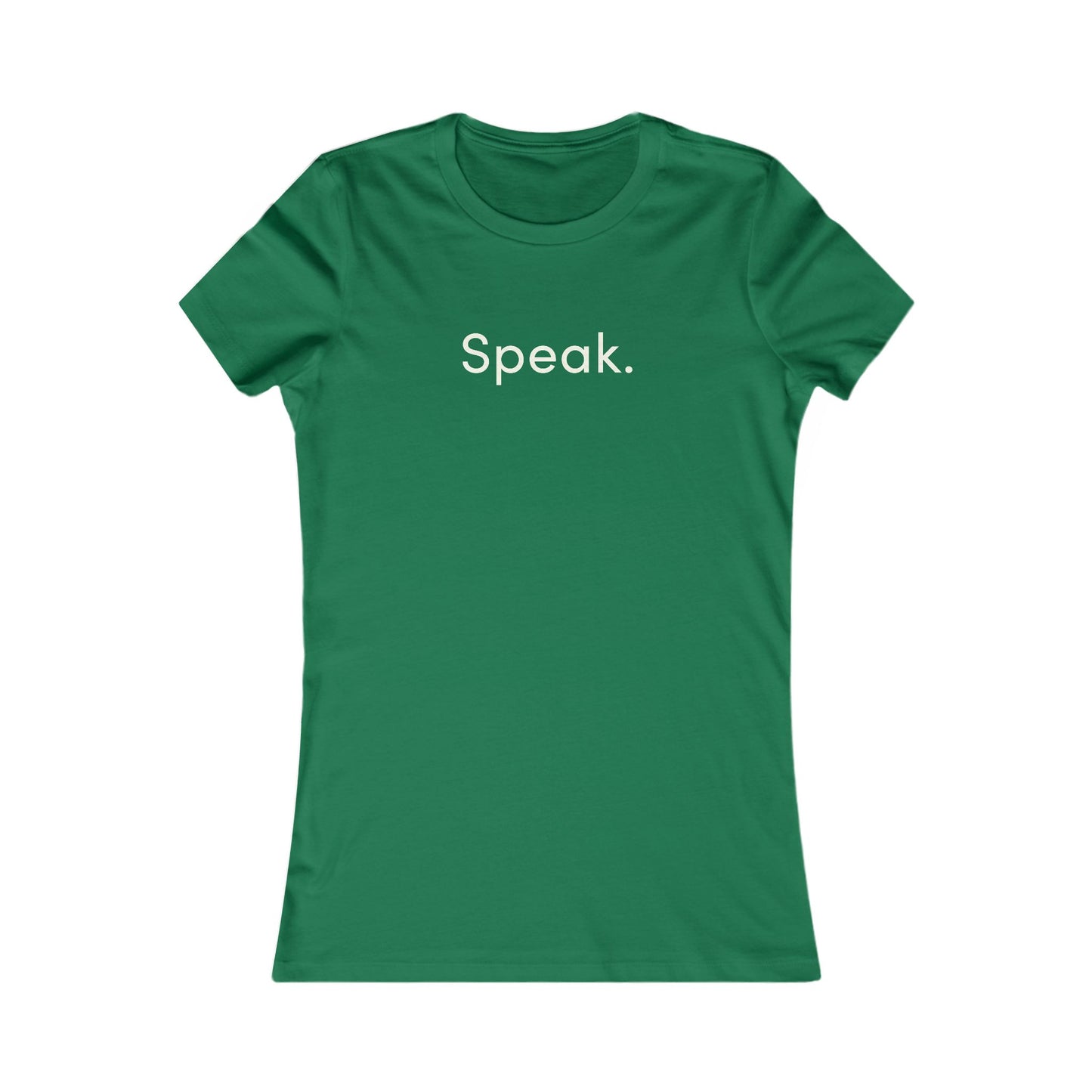 Dog Companion Energy Women's Tee — 'Speak' Graphic