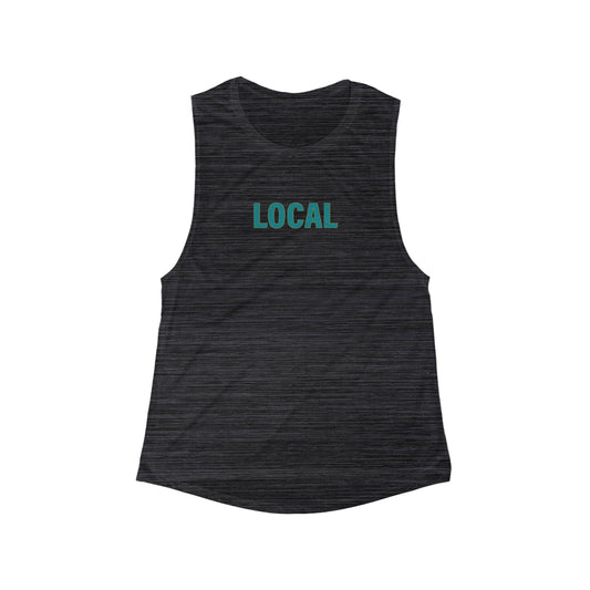 LOCAL Women's Flowy Scoop Muscle Tank — Jacksonville Collection