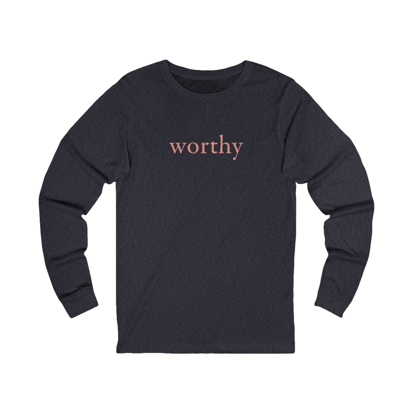 Worthy Long Sleeve Tee —Salty Grace Collection
