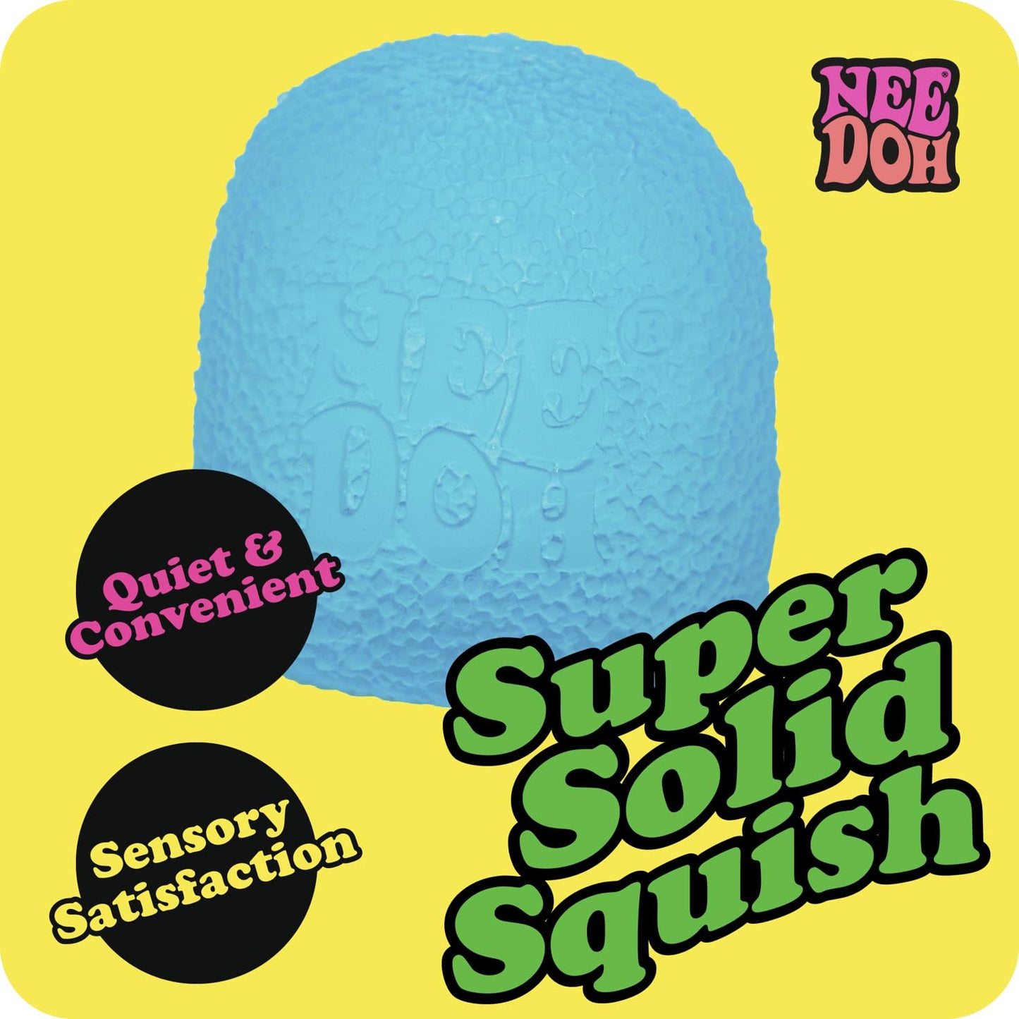 Schylling NeeDoh Dream Drop - Sensory Squeeze Toy with Dreamy Smooth Squeeze - 3" Tall - Color May Vary (Pack of 1)