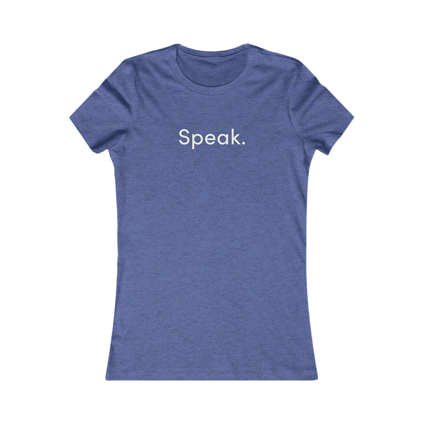 Dog Companion Energy Women's Tee — 'Speak' Graphic