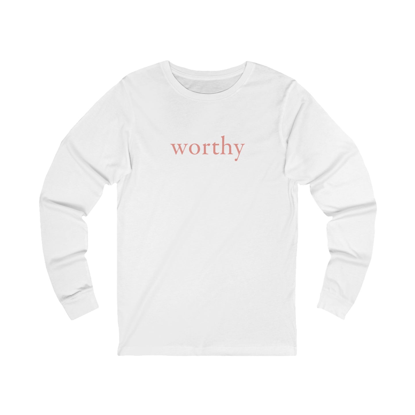 Worthy Long Sleeve Tee —Salty Grace Collection