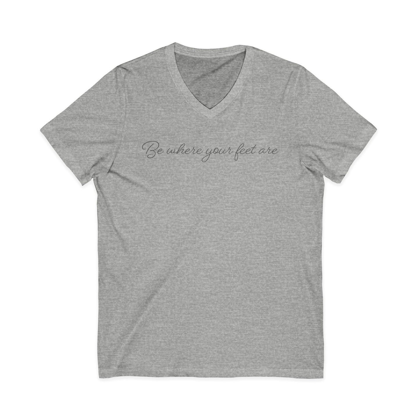 Signature Line - Be Where Your Feet Are V-Neck