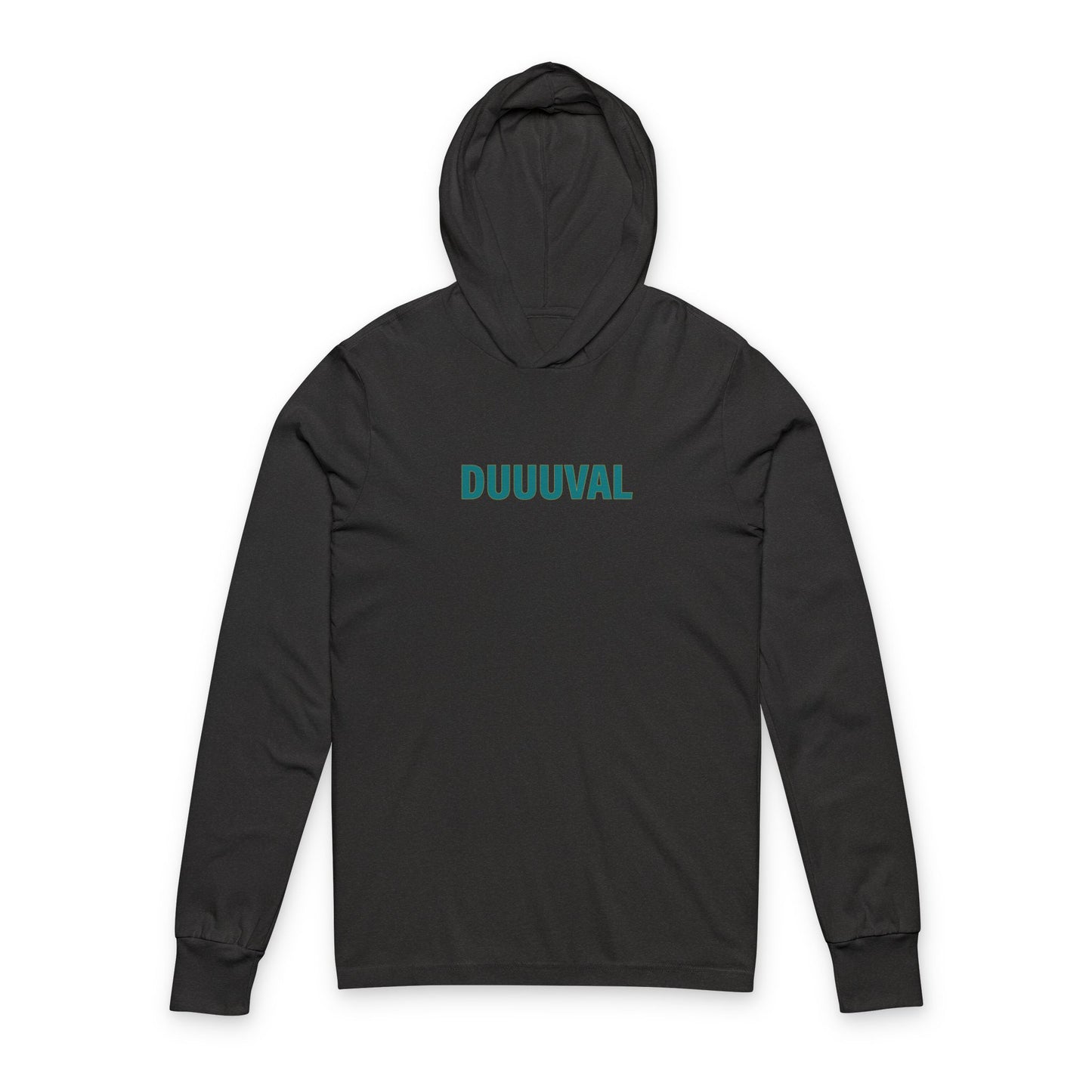 DUUUVAL Hooded Long-Sleeve Tee — Jacksonville Fan Pullover