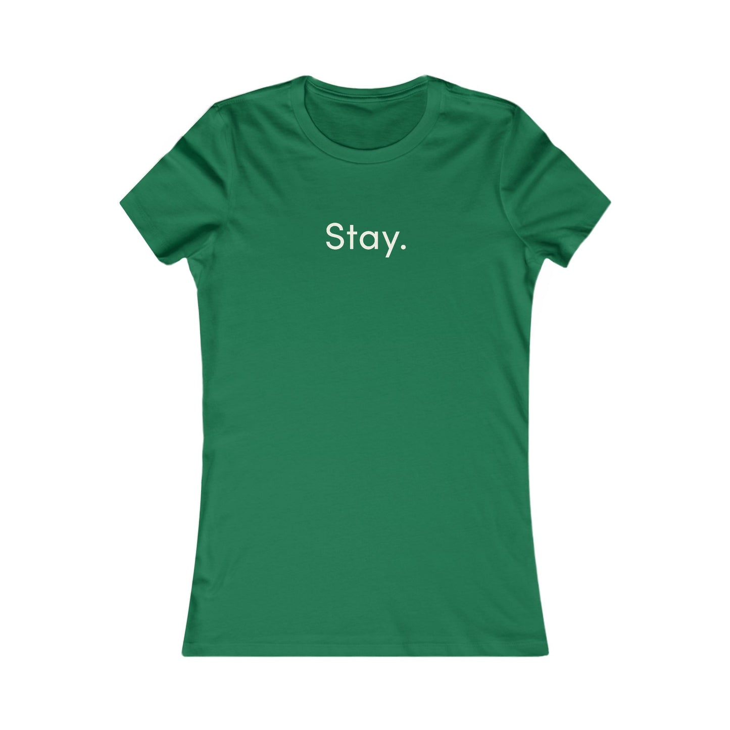 Dog Companion Energy Women's Tee — 'Stay' Graphic