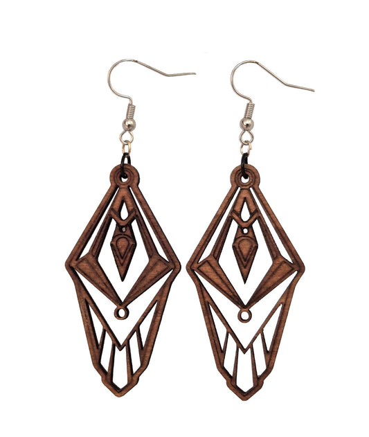 Diamond Shaped Earrings