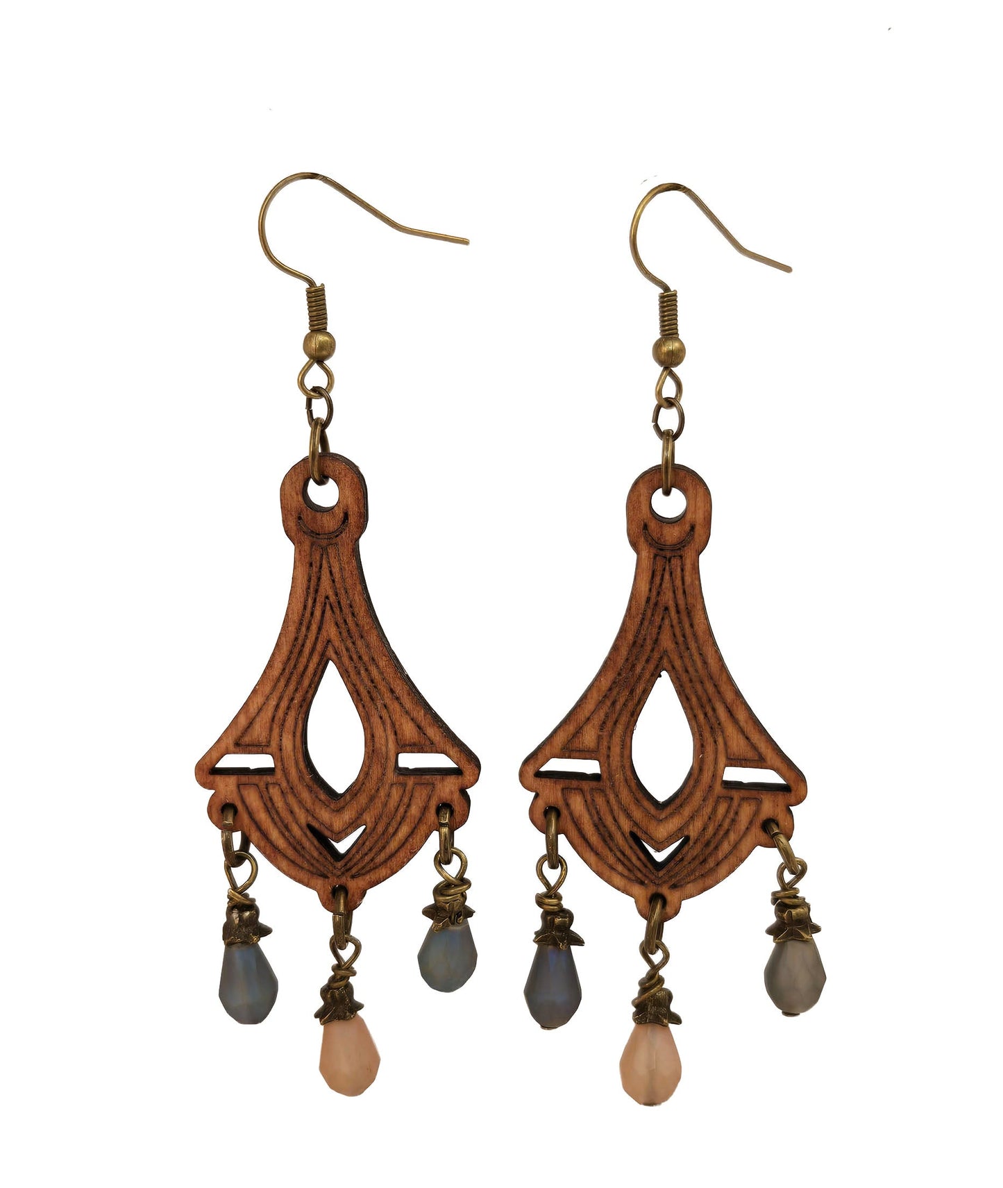 Chandelier Earring with Charms